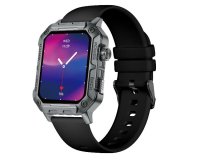 Nilox NXSWTRAILWATCH Relojes inteligentes y deportivos 4,85 cm (1.91") Digital 320 x 385 Pixeles Pantalla táctil Acero inoxidable