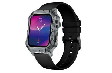 Nilox NXSWTRAILWATCH Relojes inteligentes y deportivos 4,85 cm (1.91") Digital 320 x 385 Pixeles Pantalla táctil Acero inoxidable