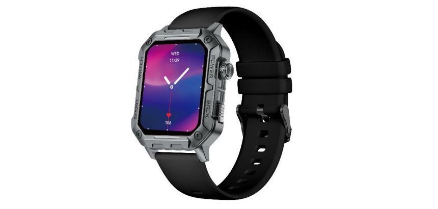 Nilox NXSWTRAILWATCH Relojes inteligentes y deportivos 4,85 cm (1.91") Digital 320 x 385 Pixeles Pantalla táctil Acero inoxidable