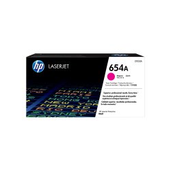 HP 654A toner magenta authentique LaserJet