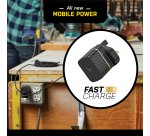 OtterBox UK Wall Charger 30W GaN - 1X USB-C 30W USB-PD, noir