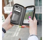 Celly VENEREBK mobile phone case 16.5 cm (6.5") Wallet case Black