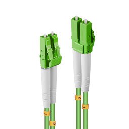 Lindy 46311 Cable de fibra óptica e InfiniBand 2 m LC Verde