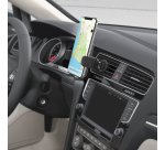 Celly Mount Vent Plus Soporte pasivo Teléfono móvil/smartphone Negro