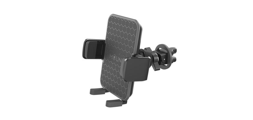 Celly Mount Vent Plus Soporte pasivo Teléfono móvil/smartphone Negro