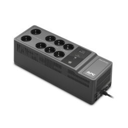 APC Back-UPS 650VA 230V 1 USB charging port - (Offline-) USV alimentation d'énergie non interruptible Veille 0,65 kVA 400 W 8 sortie(s) CA