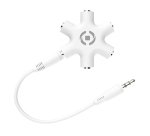 Celly MIX5LINEIN35WH splitter audio Bianco