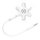 Celly MIX5LINEIN35WH audio splitter White