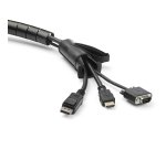StarTech.com Gaine spirale range-câble Noir - 1,5 m - Diamètre de 25 mm