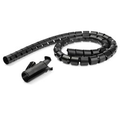 StarTech.com Manga de 2,5m en Espiral para Gestión de Cableado con Diámetro de 45mm