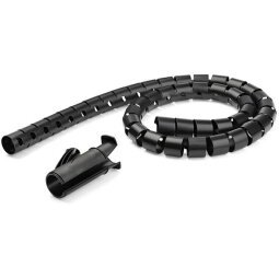 StarTech.com Gaine spirale range-câble Noir - 1,5 m - Diamètre de 45 mm