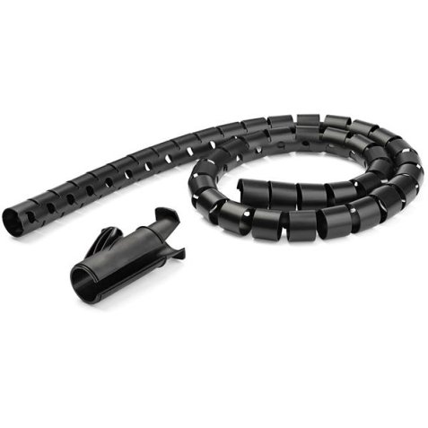 StarTech.com Gaine spirale range-câble Noir - 2,5 m - Diamètre de 25 mm