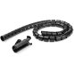 StarTech.com 2.5 m (8.2 ft.) Cable-Management Sleeve - Spiral - 45 mm (1.8 in.) Diameter