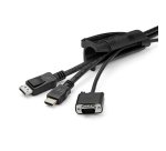 StarTech.com Gaine spirale range-câble Noir - 1,5 m - Diamètre de 25 mm