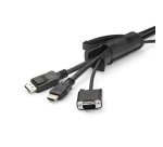 StarTech.com Gaine spirale range-câble Noir - 1,5 m - Diamètre de 25 mm