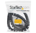 StarTech.com Gaine spirale range-câble Noir - 1,5 m - Diamètre de 45 mm