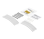 StarTech.com Câbles d'attache de sécurité en acier - Réglable - Paquet de 10