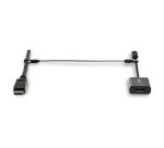 StarTech.com Câble de sécurité réglable pour adaptateurs et câbles - Pack de 20 - En acier