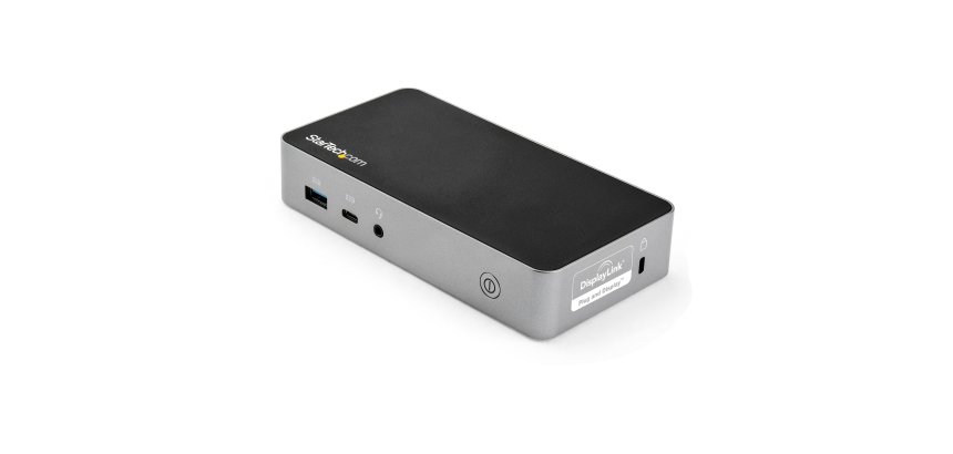 StarTech.com Dock USB-C - Station d'Accueil à Double Écran 1080p HDMI - 65W Power Delivery - 1x USB-C, 3x USB-A, Ethernet - Dock Dual Vidéo USB 3.1 Gen 1 Type-C - Mac & Windows