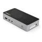 StarTech.com Dock USB-C - Station d'Accueil à Double Écran 1080p HDMI - 65W Power Delivery - 1x USB-C, 3x USB-A, Ethernet - Dock Dual Vidéo USB 3.1 Gen 1 Type-C - Mac & Windows