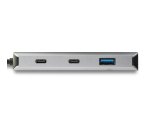 StarTech.com Hub USB-C 4 Ports - 2x USB-A et 2x USB-C - Hub SuperSpeed 10Gbps USB Type-C 3.2 Gen 2 - Alimentation Bus USB - Adaptateur USB-C vers USB - Aluminium - Câble 25 cm
