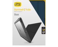 OtterBox Coque Symmetry Folio pour iPad 7th/8th/9th gen, Antichoc, anti-chute, étui folio de protection fin, testé selon les normes militaires, Bleu
