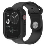 OtterBox Exo Edge Series para Apple Watch Series SE (2nd/1st gen)/6/5/4 - 44mm, negro