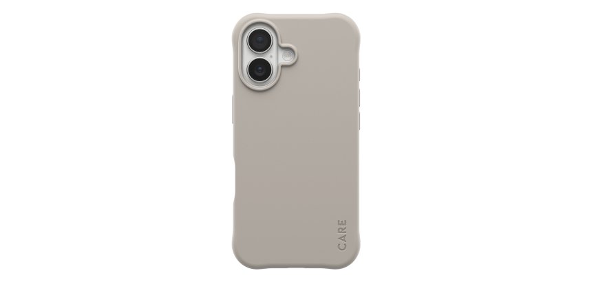 PanzerGlass CARE™ by ® Samba Case Vanilla w. MagSafe iPhone 17 protective phone case Beige Cover