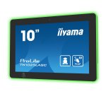 iiyama TW1025LASC-B1PNR écrans d’affichage de salle de réunion 25,6 cm (10.1") 1280 x 800 pixels LED Wi-Fi 4 (802.11n), 802.11g, 802.11b Noir Plastique Bluetooth
