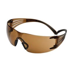 3M 7100148082 safety eyewear Safety goggles Brown