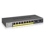 NETGEAR GS110TP Géré L2/L3/L4 Gigabit Ethernet (10/100/1000) Connexion Ethernet, supportant l'alimentation via ce port (PoE) Gris