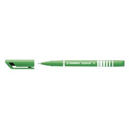 Stylo-feutre pointe moyenne sur amortisseur (0,7 mm) - Vert