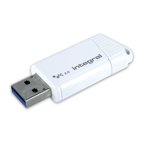 Clé USB 3.0 256Go Turbo Blanche INFD256GBTURBWH3.0/V2