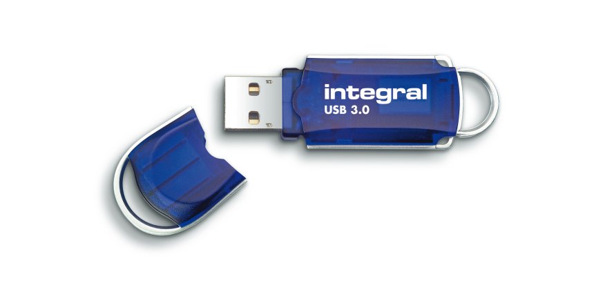 Integral INFD16GBCOU3.0 lecteur USB flash 16 Go USB Type-A 3.2 Gen 1 (3.1 Gen 1) Bleu, Argent