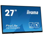 iiyama ProLite T2755QSC-B1 écran plat de PC 68,6 cm (27") 2560 x 1440 pixels Quad HD LCD Écran tactile Noir
