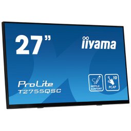 iiyama ProLite T2755QSC-B1 écran plat de PC 68,6 cm (27") 2560 x 1440 pixels Full HD LCD Écran tactile Noir