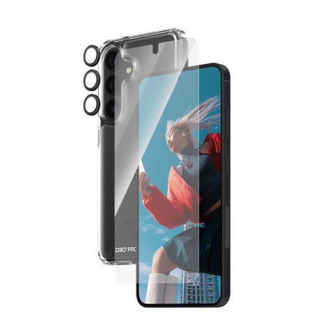PanzerGlass ® 3-in-1 Protection Pack Samsung Galaxy S24 | Ultra-Wide Fit w. EasyAligner Protector de pantalla 1 pieza(s)