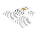 StarTech.com Câble de sécurité réglable pour adaptateurs et câbles - Pack de 20 - En acier