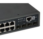 LevelOne 52-Port L3 Lite Managed Gigabit PoE Switch, 4 x 10GbE SFP+, 48 PoE Outputs, 400W PoE Power Budget