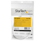 StarTech.com Câble de Charge Rapide USB-C de 1m, Robuste, Charge et Synchronisation, 60W (3A) PD, USB 2.0, Gaine TPE Blanche et Fibre d'Aramide - Cordon de Charge USB C