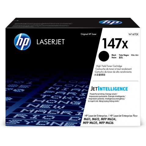 HP LaserJet 147X Original Negro 1 pieza(s)