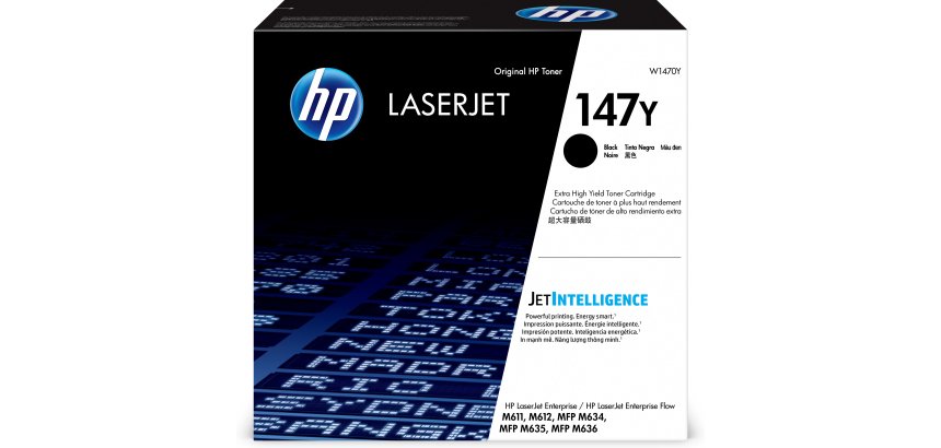 HP Toner noir extra grande capacité LaserJet authentique 147Y
