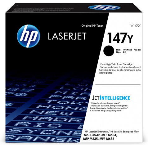 HP 147Y Schwarz Original LaserJet Tonerkartusche mit sehr hoher Reichweite