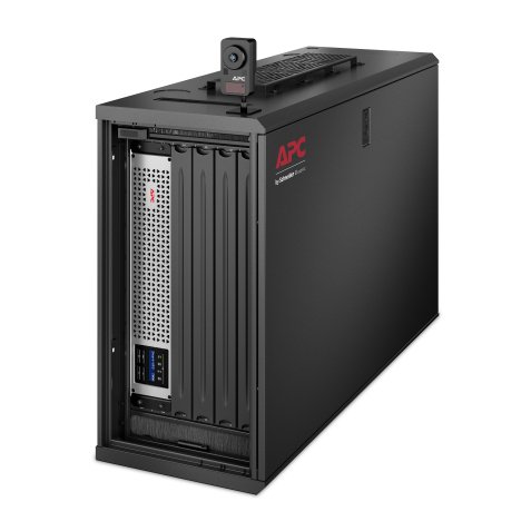 APC NetShelter WX - Coffret à montage mural - 6U verticaux - ventillateurs 230 V