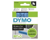 Nastro D1 standard 450160 - 12 mm x 7 mt - PL - nero/blu - Dymo