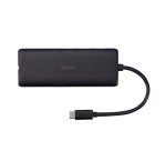 Lindy 43358 base para portátil y replicador de puertos Alámbrico USB 3.2 Gen 1 (3.1 Gen 1) Type-C Negro