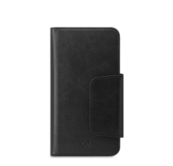 Celly Duomo XL custodia per cellulare 14,7 cm (5.8") Custodia flip a libro Nero