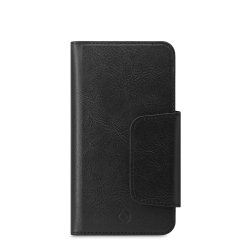Celly Duomo XL mobile phone case 14.7 cm (5.8") Flip case Black
