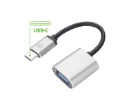 Celly PROUSBCUSBDS cable USB USB 3.2 Gen 1 (3.1 Gen 1) USB C USB A Plata