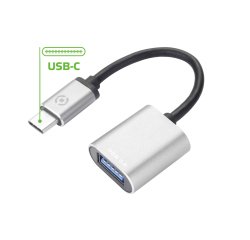Celly PROUSBCUSBDS cable USB USB 3.2 Gen 1 (3.1 Gen 1) USB C USB A Plata